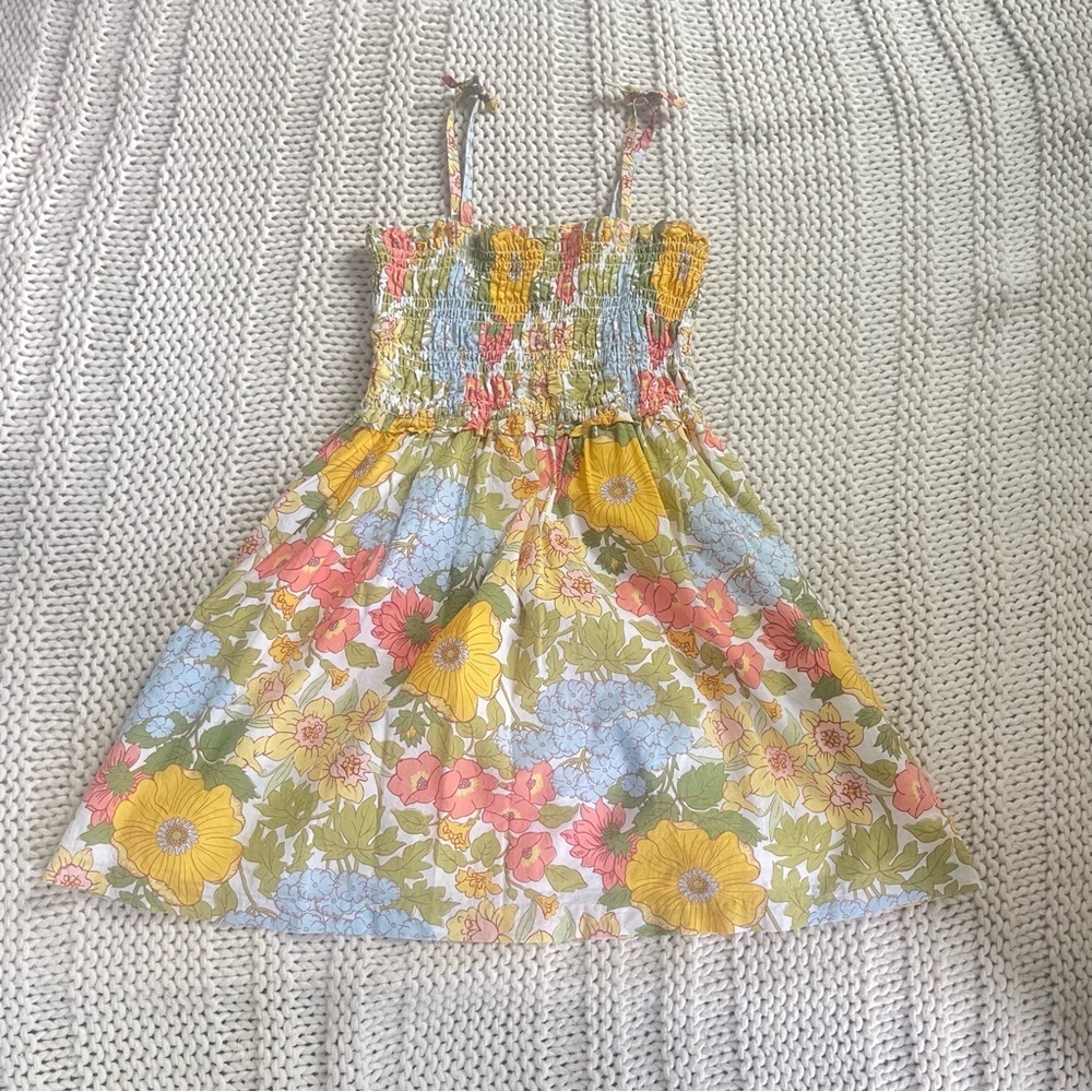 Janie and Jack Multicolor Floral Girl's Dress Size 8 - Picture 2 of 7